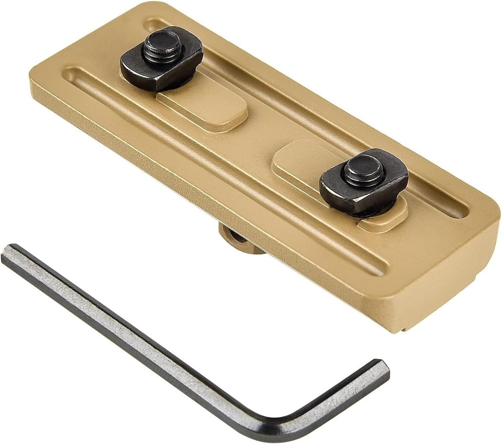 Flat Dark Earth Bipod Mount & Sling Stud Adapter with Recoil Resistance Features