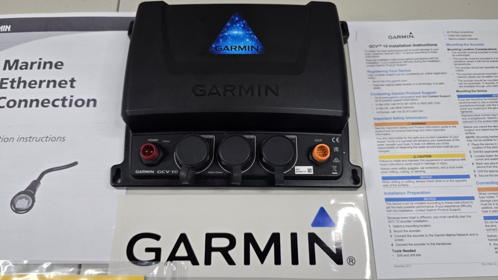 Garmin GCV 10 DownVu / SideVu Sonar Module – Clean – Tested- Excellent Condition