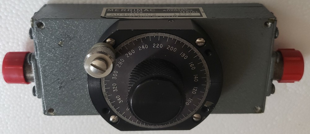 Merrimac AU46A/2NC2 Variable Coaxial Attenuator