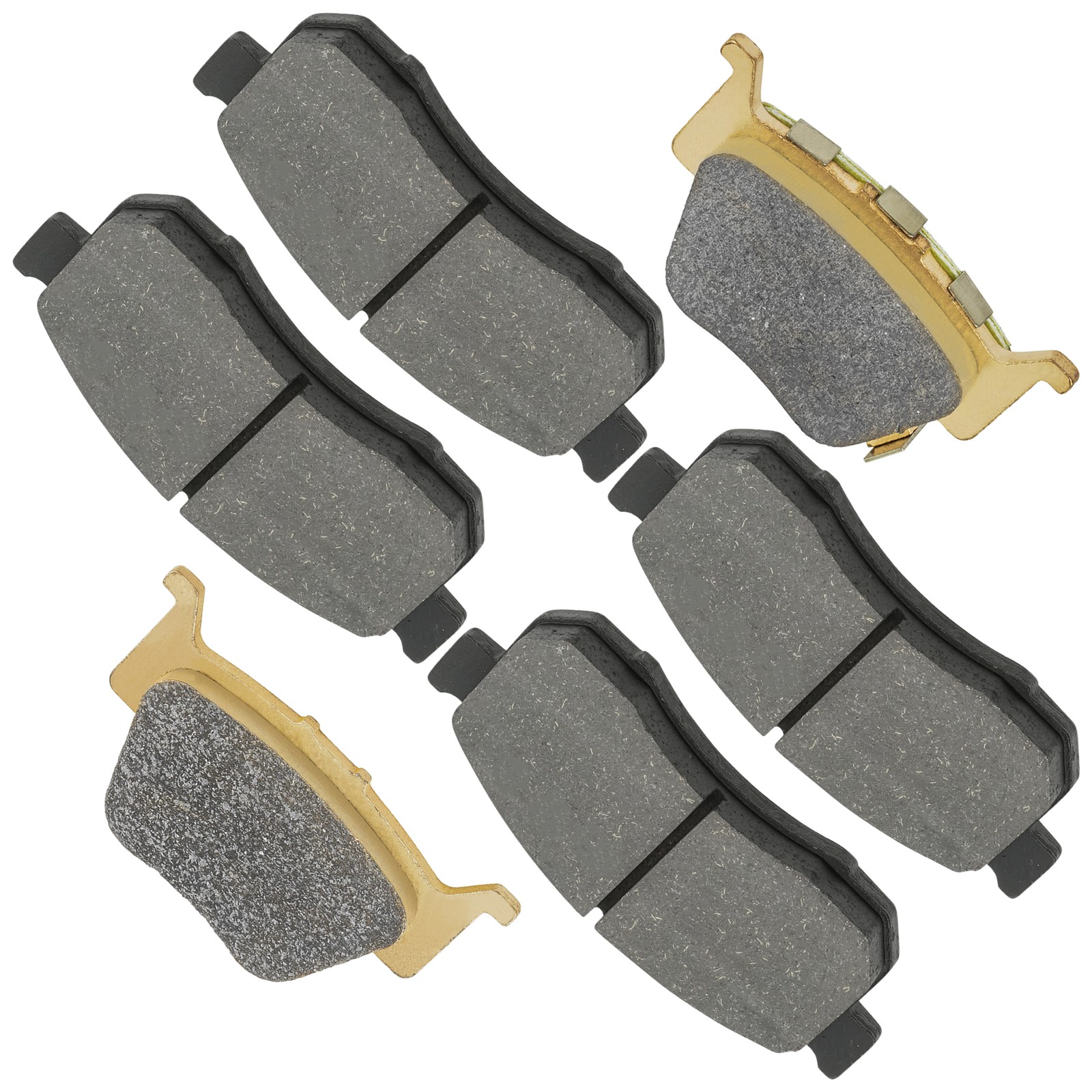 Front And Rear Brake Pads For Honda Pioneer 500 520 700 SXS700 700-4 2014-2024