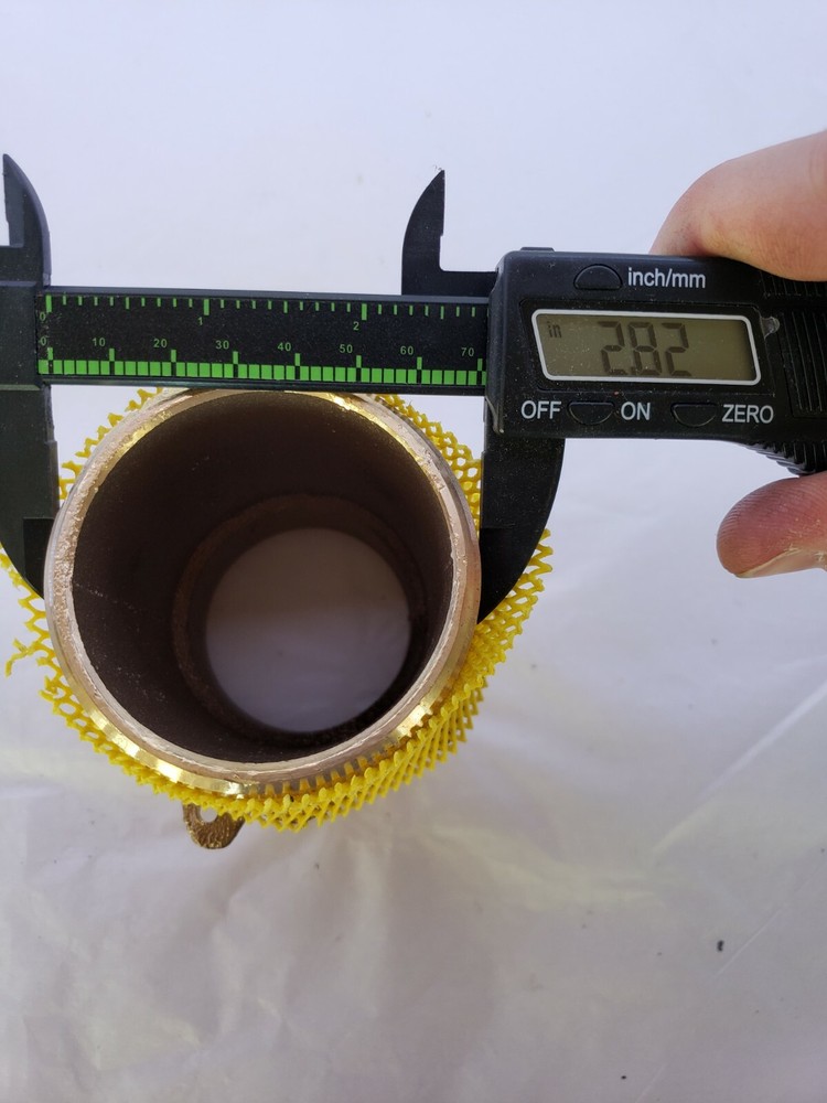 2.5" Brass Camlock Fitting. 25F.