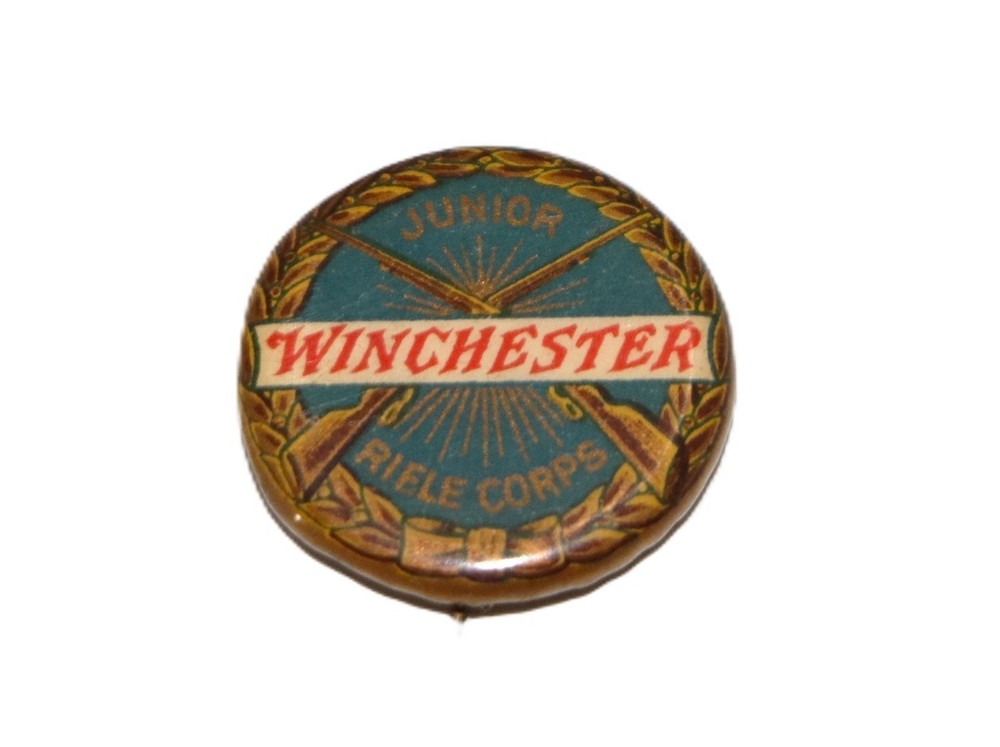 Winchester Junior Rifle Corps Pinback
