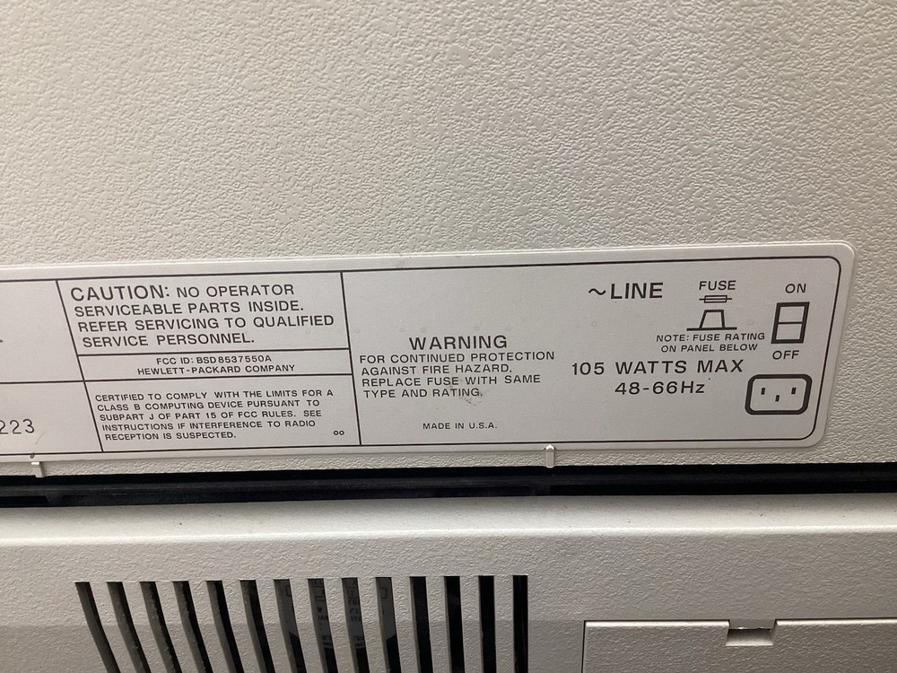 Hewlett Packard HP 7550A Graphics Plotter