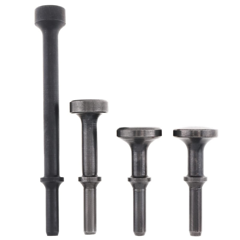 Air Hammer Bits 4 Pcs Smoothing Pneumatic Air Chisel Bits for Rotor Removal