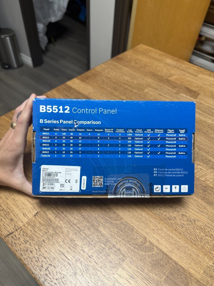 New Bosch B5512 IP Control Panel 48