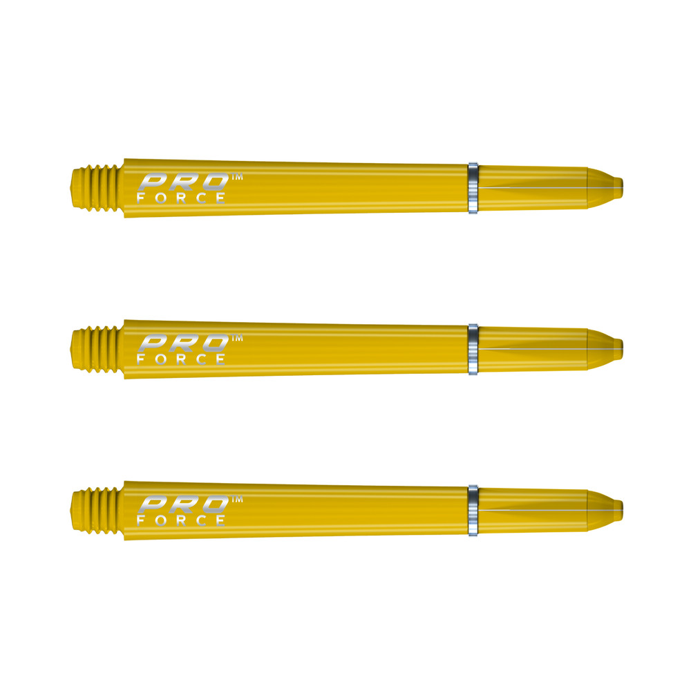 Winmau Pro-Force Dart Shafts Yellow - Medium