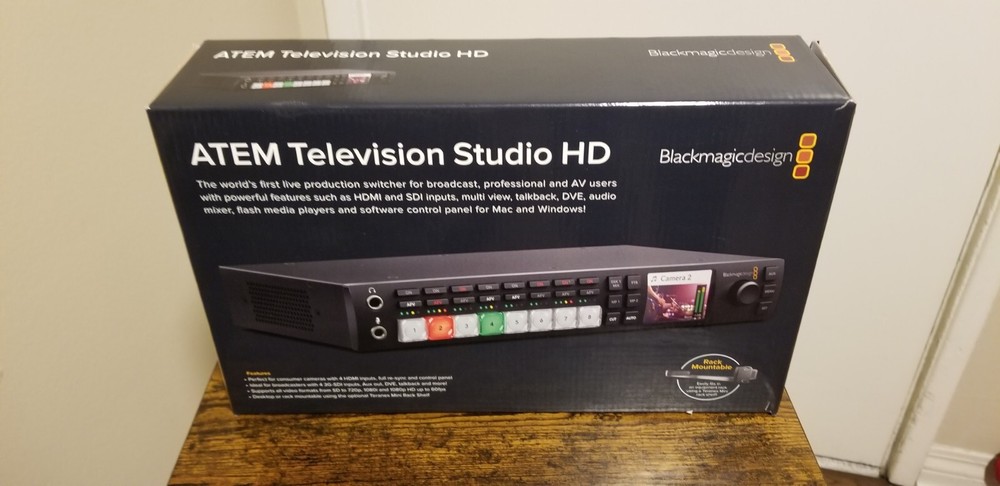 EXCELLENT CONDITION -- Blackmagic Design ATEM Television Studio HD