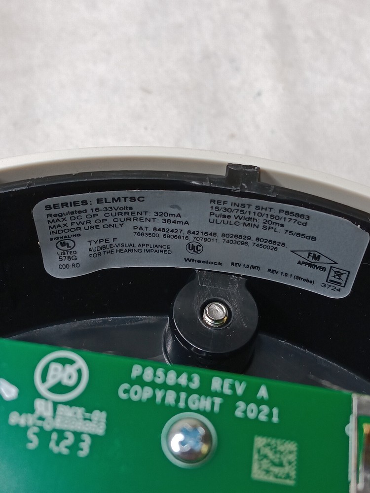 Eaton ELMTSWC Eluxa Multitone Strobe