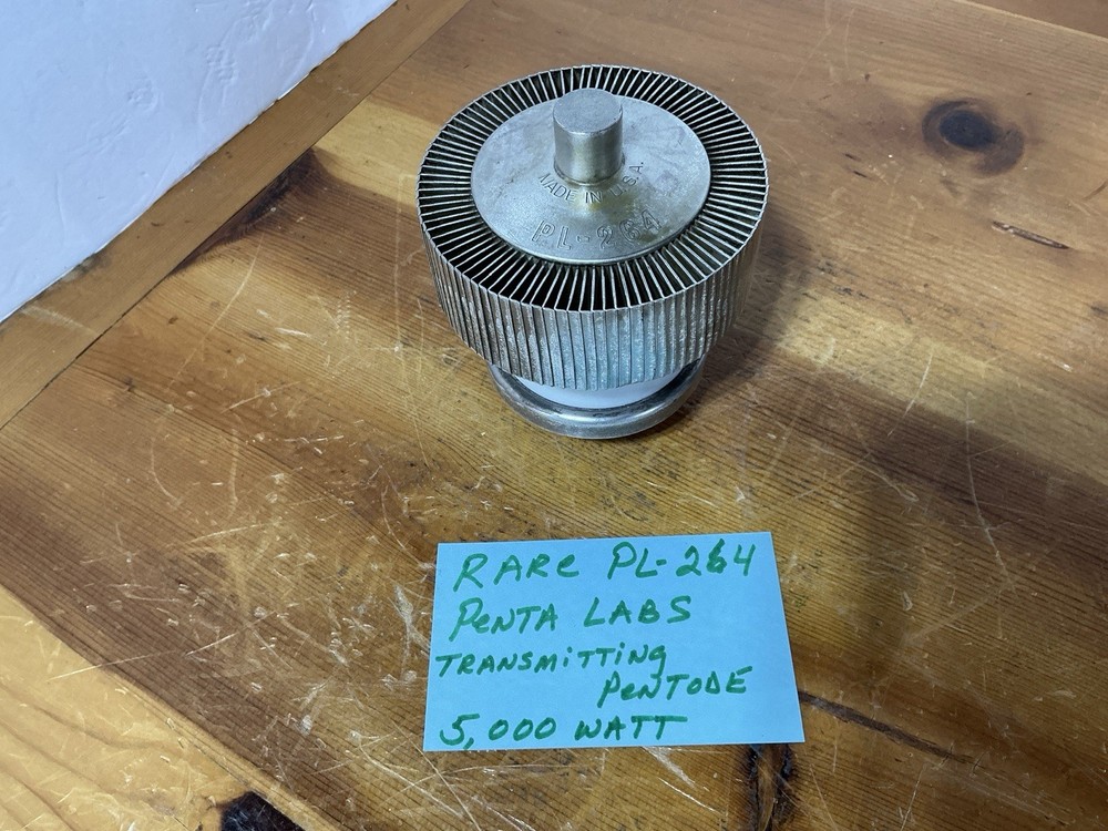 Rare Penta Labs PL-264 Transmitter Tube 5000 Watt Pentode Ham Radio Station VTG