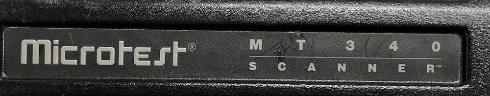 Microtest MT340 Cable Tester Scanner w/ Accessories & Case