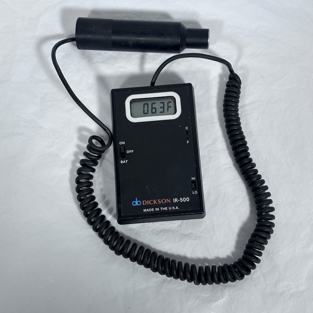 Dickson IR-500 Infrared Temperature Measuring Sensor 9V-DC