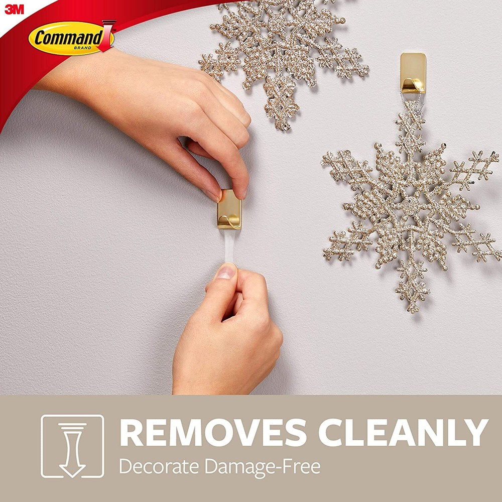 3M Command [Removable]: Mirror Organizer with 3 Key Hooks (Quartz)