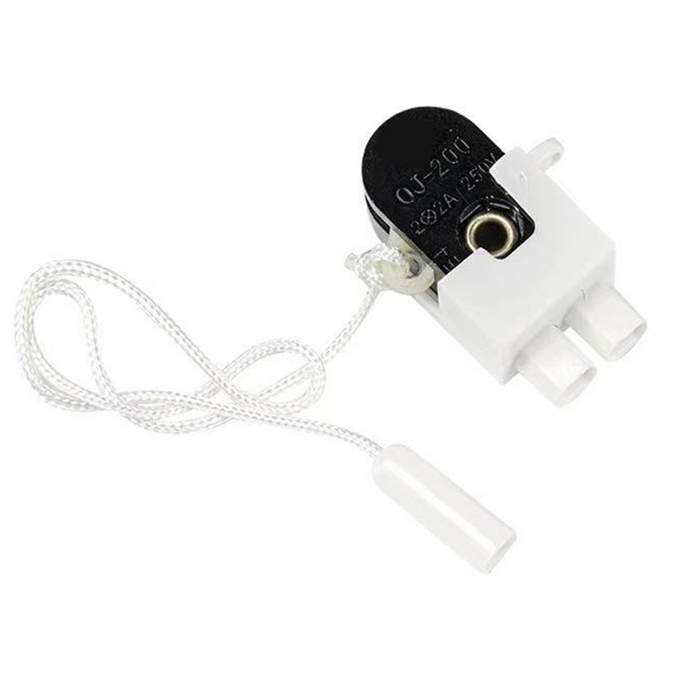 Efficiently control your lights with the easy to use rotating cord pull switch