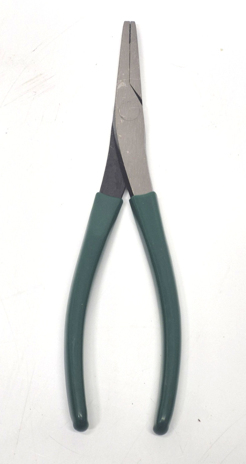 SK Tools Duckbill Pliers W/Serrated Jaw, 8" (17828) Made In USA