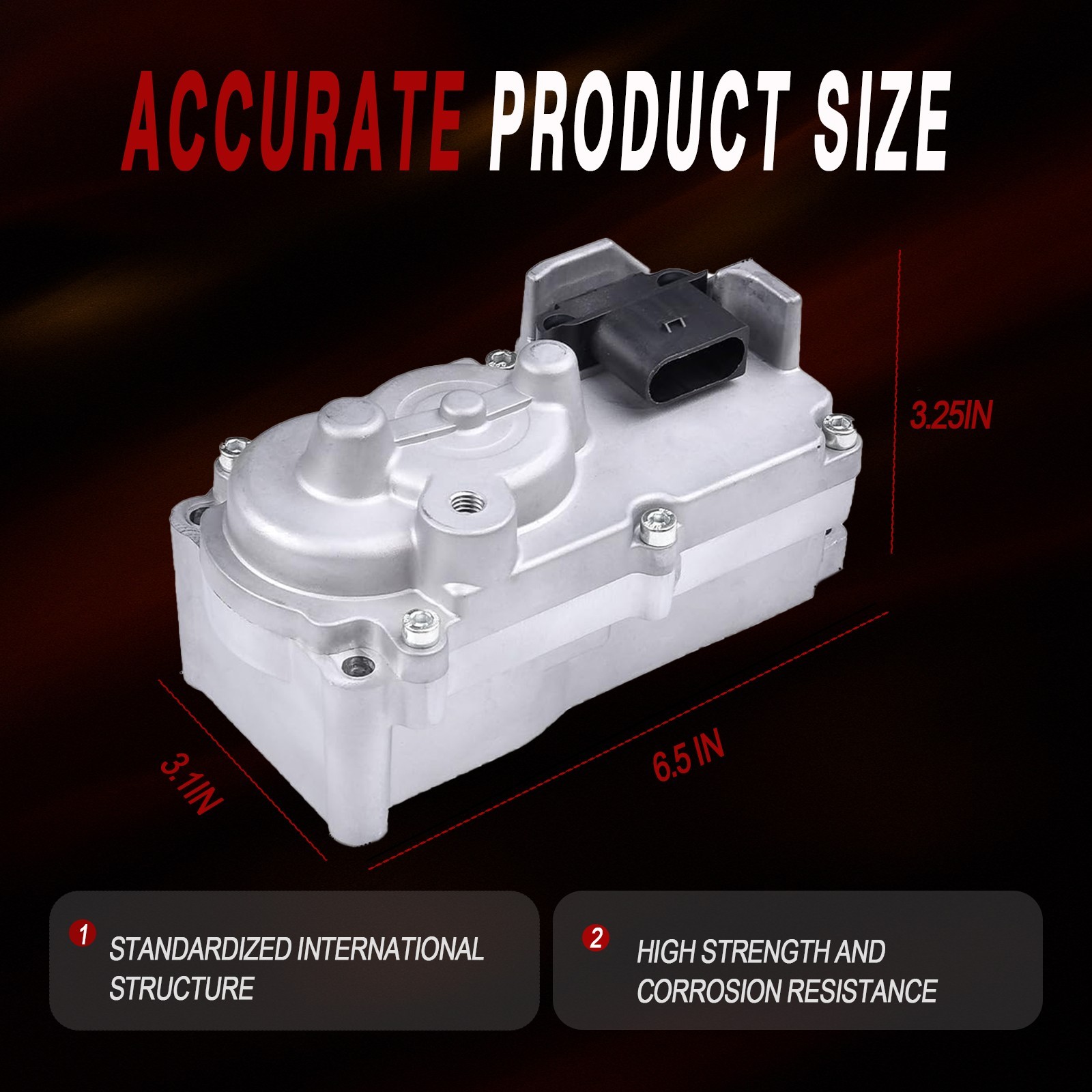 Turbo Actuator Fits 13-2018 Ram 2500 3500 Cummins 6.7L Diesel HE300VG 68445522AA