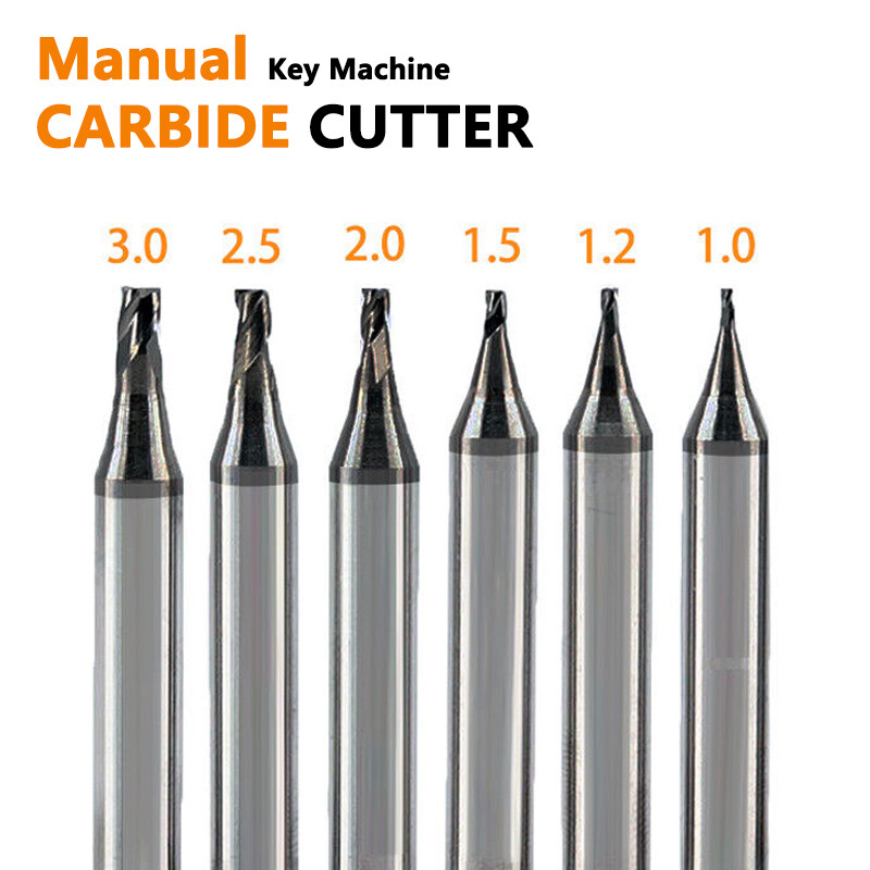 Key Machine Carbide End Mill Cutter for Nickel Silver Keys