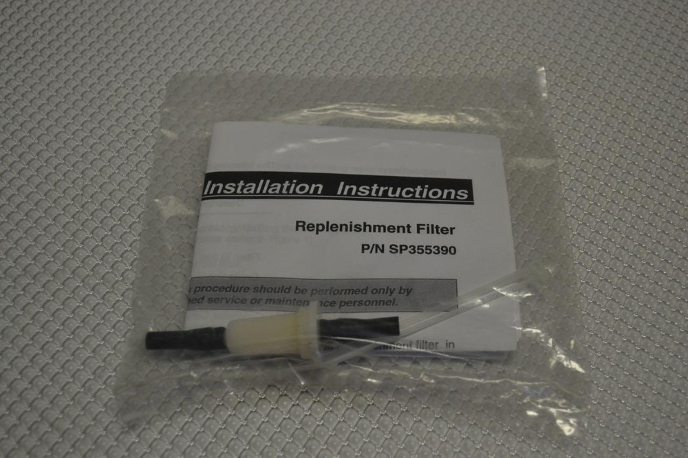 ONE NEW VIDEOJET REPLENISHMENT FILTER SP355390