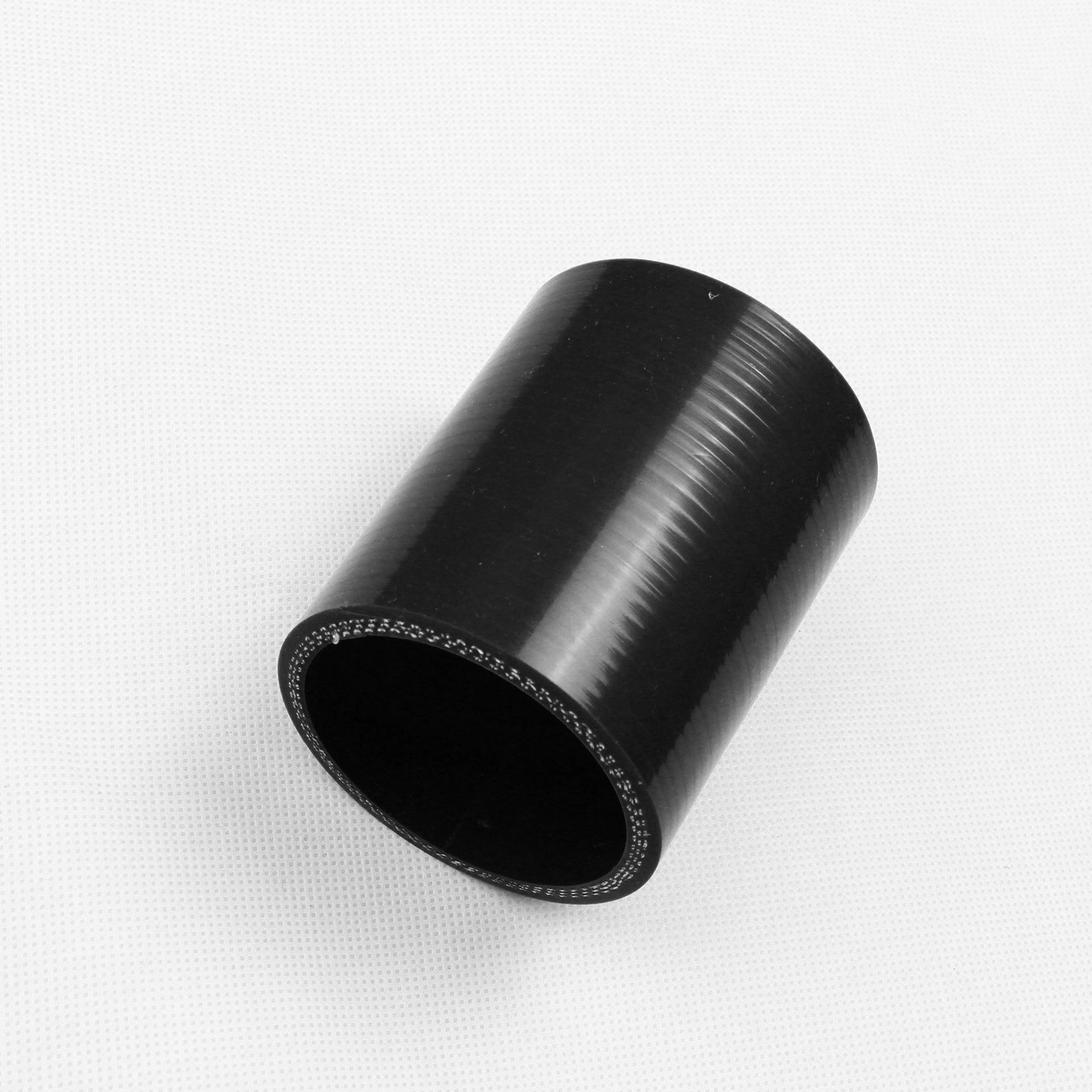 3" to 3" Silicone Straight Coupler Hose Turbo, Black 76mm Intercooler