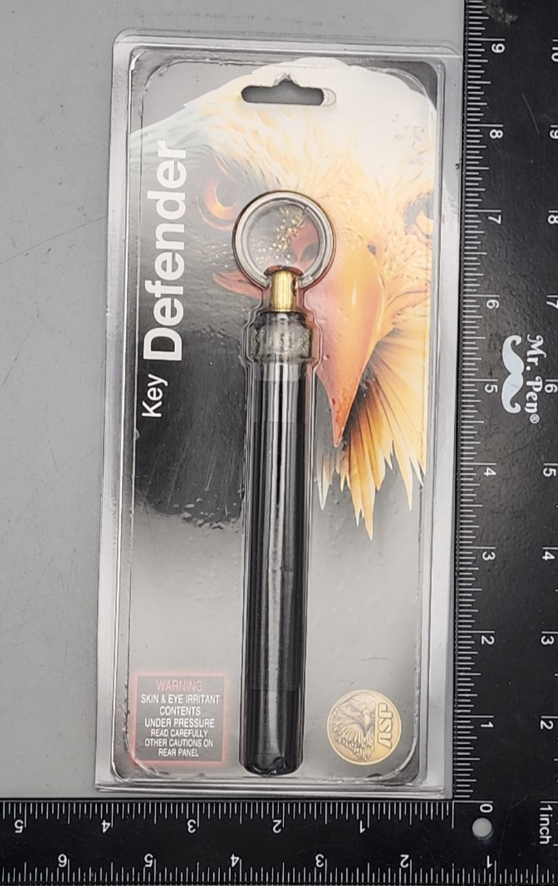 ASP Key Defender 55153 Black ORMD 5 3/4" overall. Aluminum construction NOS 1997