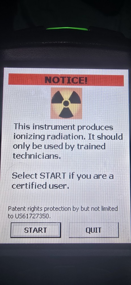 LOADED Olympus Delta X XRF Analyzer - CAMERA - BLUE TOOTH, GPS - PRINTER 2 BATS