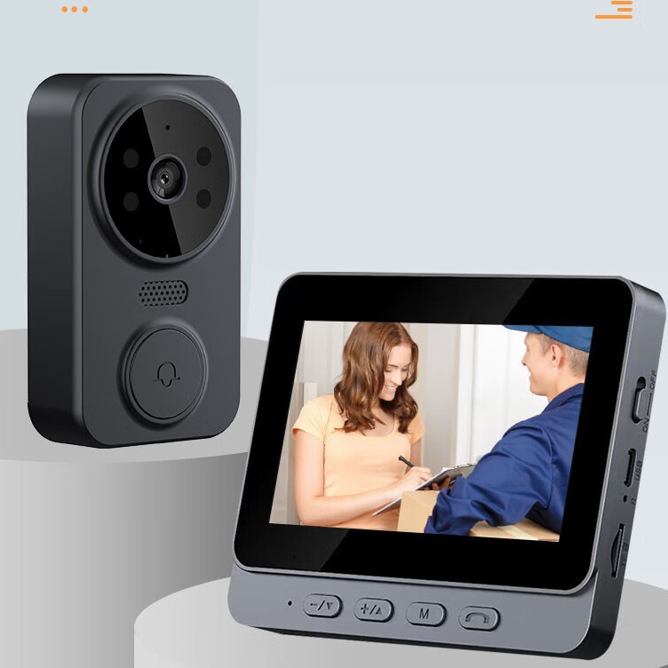 Smart Wireless WiFi Doorbell Intercom Video Camera Door Bell Chime Security