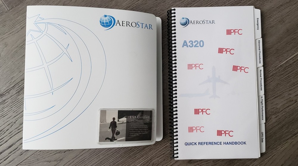 A319 A320 A321 FCOM Flight Crew Operating Manual & QRH Quick Reference Handbook