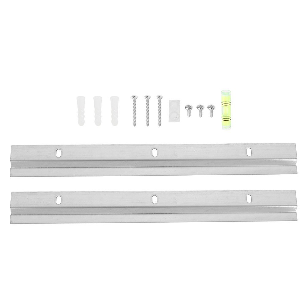 2 Sets Interlocking Z-clips for Hanging Mirror Mounting Hardware