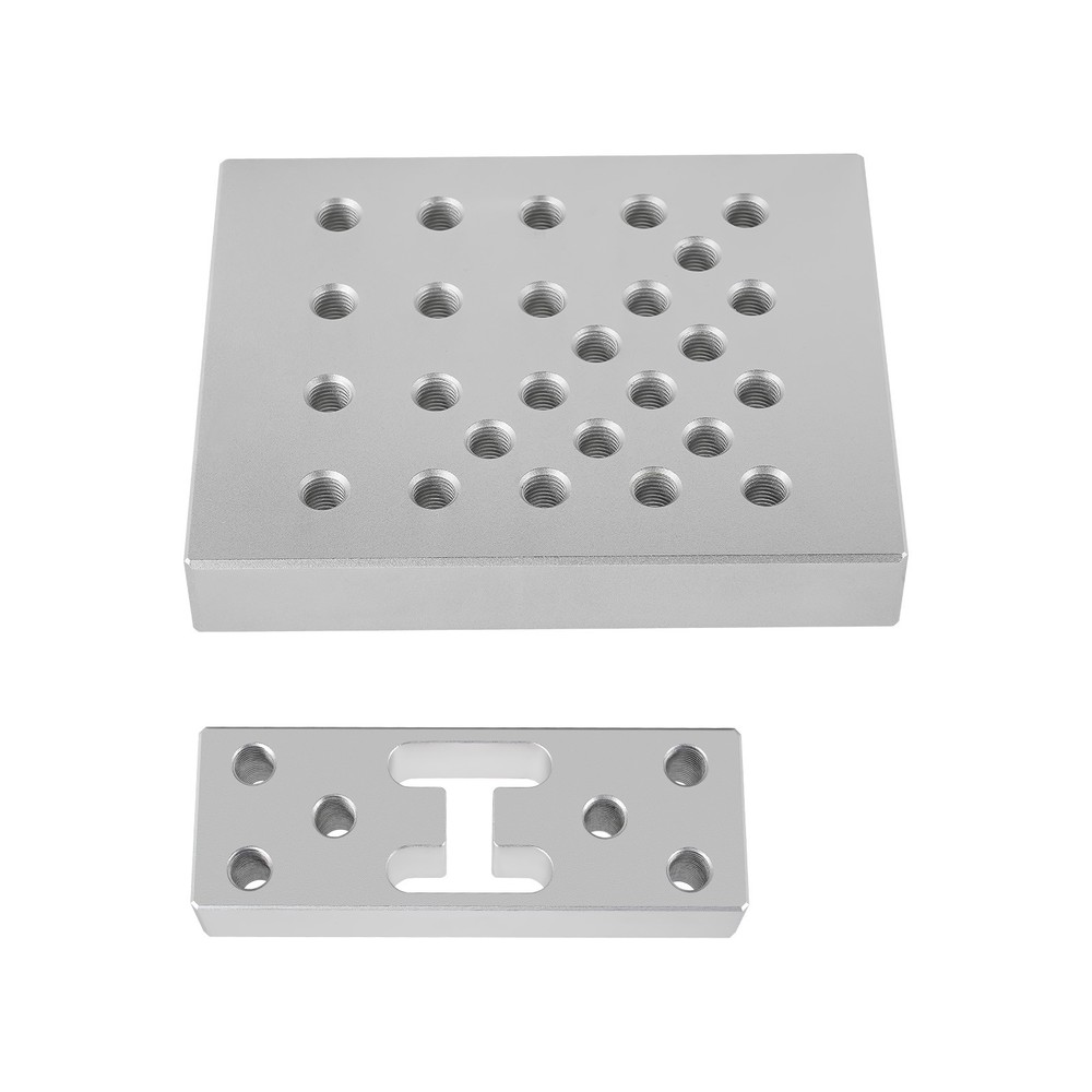Universal Drill Press Support Block & Plate Tool Set | 30 Ton Capacity Heavy Dut
