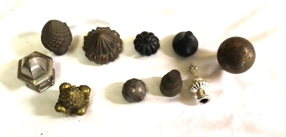 Lamp Finals , Bronze & Brass , Different styles , (10 )