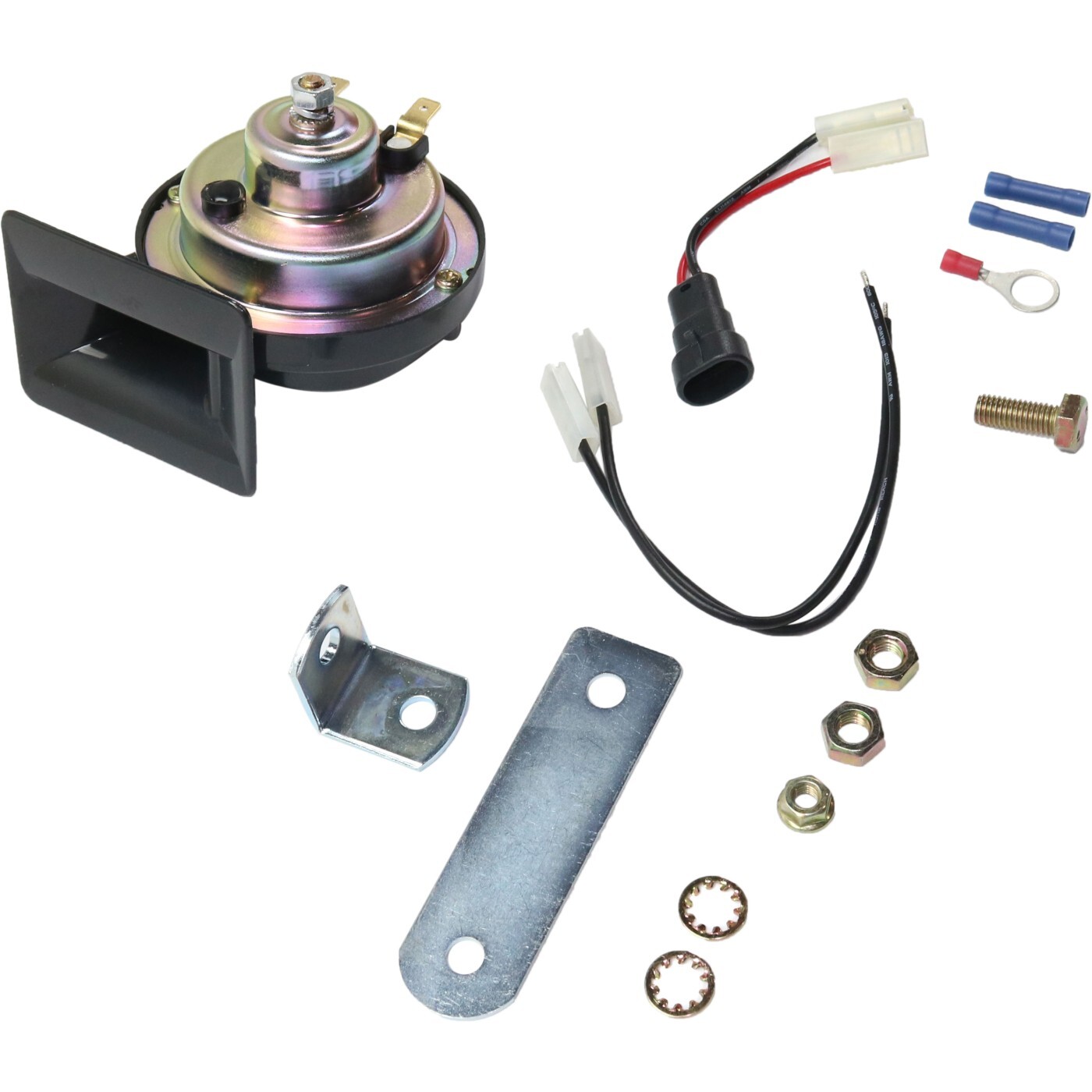 Pair Horns Set of 2 Driver & Passenger Side for Chevy Olds Yukon Suburban GMC