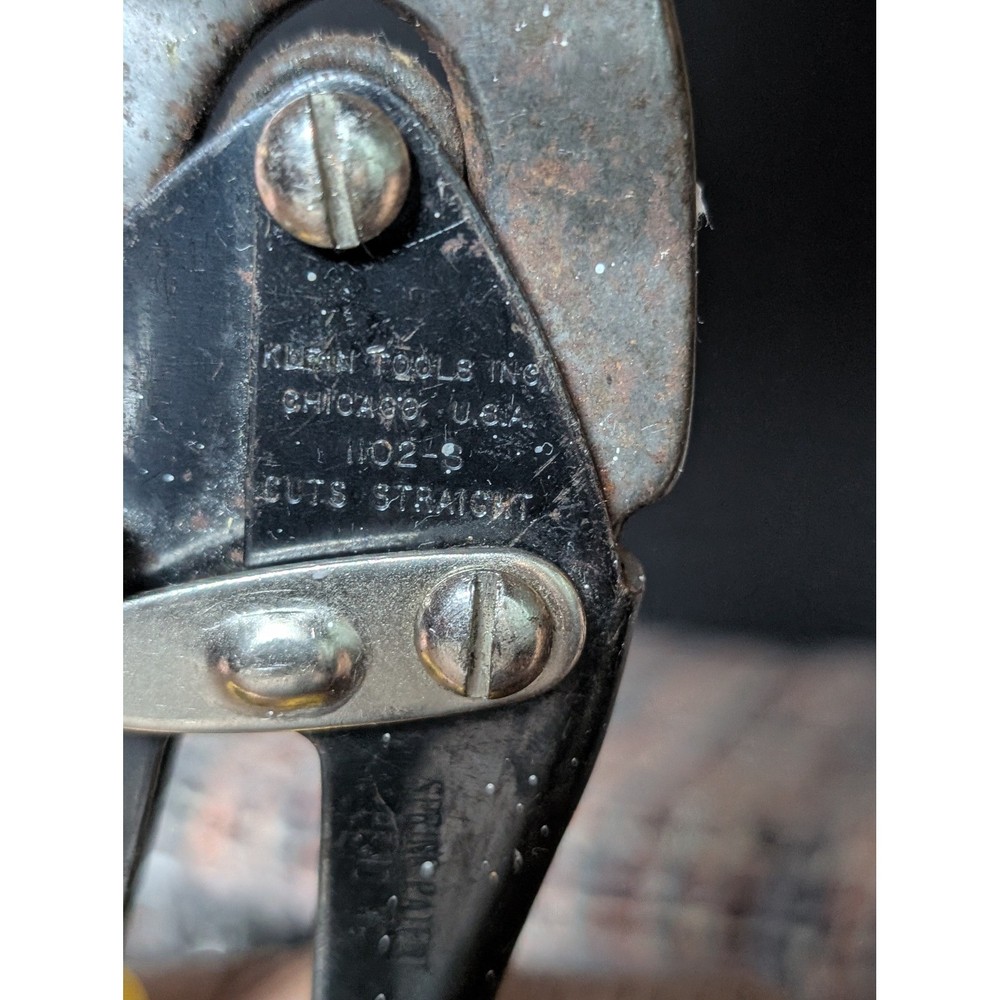 Klein Tools Compound Action Straight Cut Aviation Snips