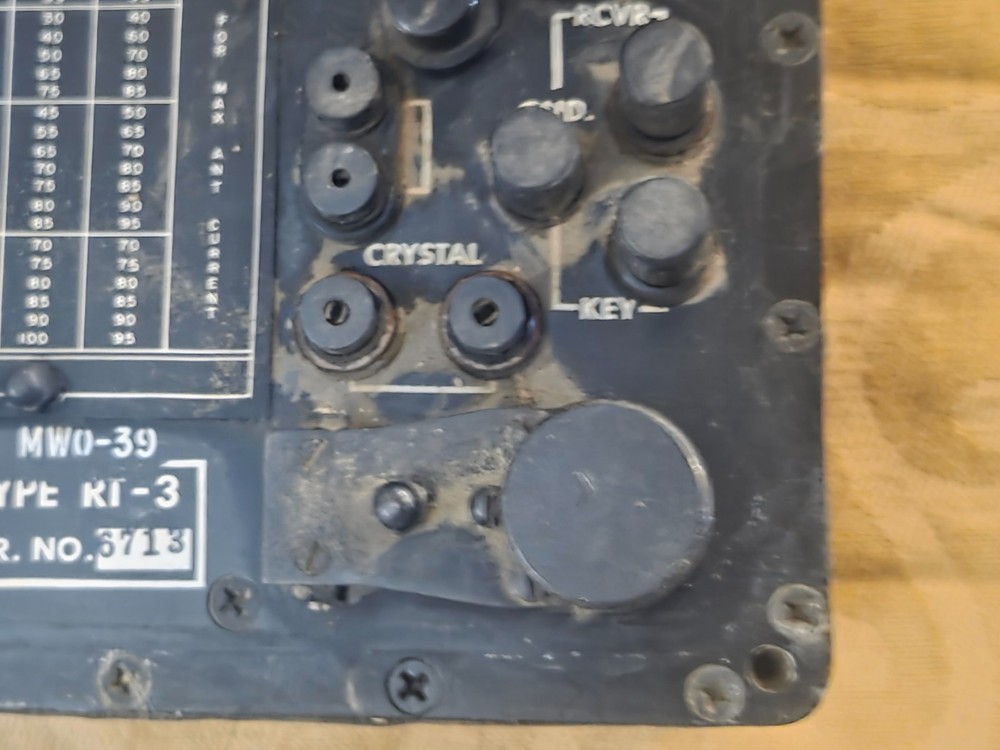 Type RT-3 Radio Transmitter MWO-39