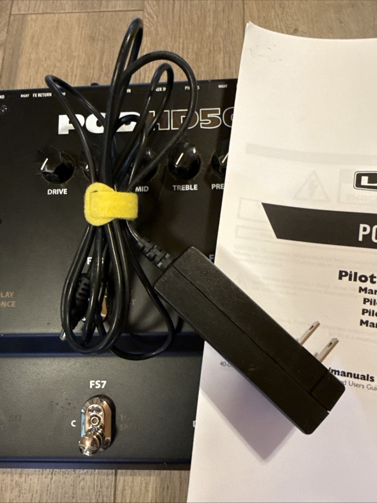 Line 6 POD HD500 Guitar Multi-Effects Processor Amp Simulator USED Tested