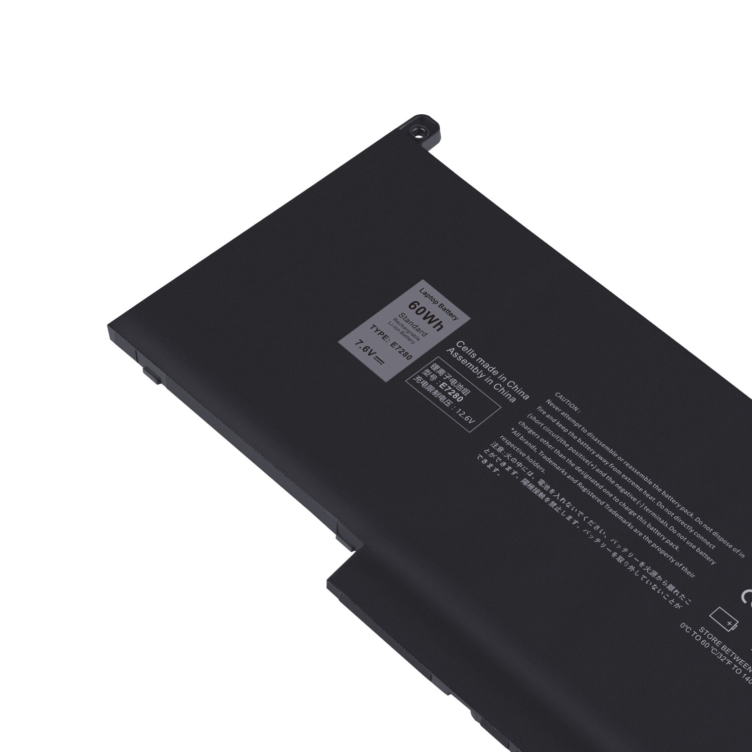 F3YGT Battery For Dell Latitude 12 7000 7280 7290 13 7380 7390 14 7480 7490 60Wh
