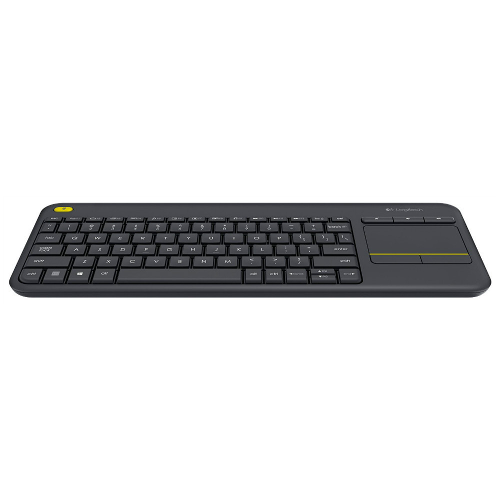 Logitech K400 Plus Wireless Touch Keyboard with Touchpad for PC connected TVs