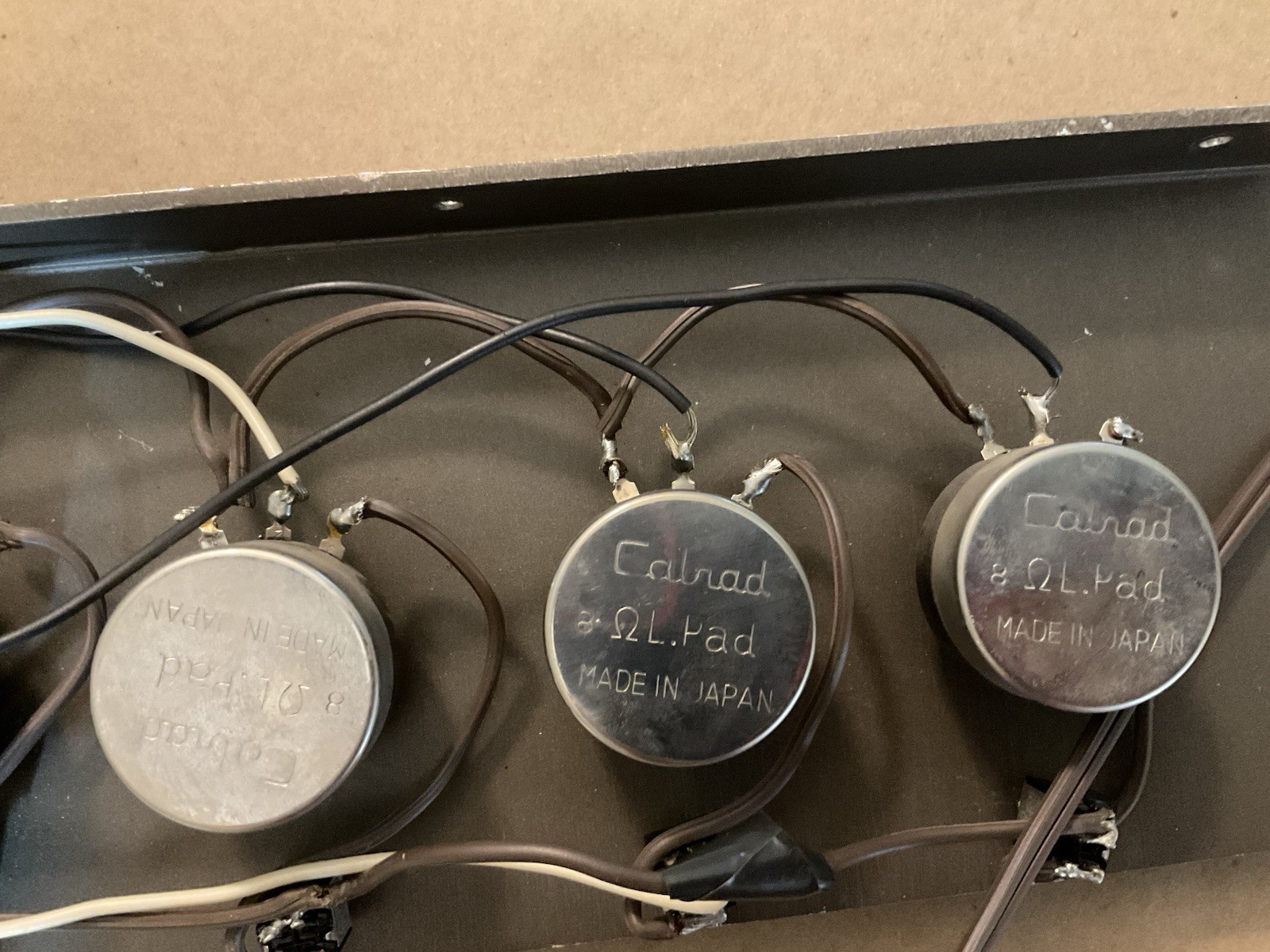 Calrad 8 Ohm L Pad 6 Speaker Volume Control Unit, Untested