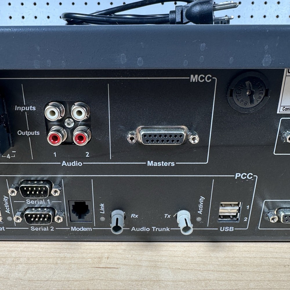 Harding Instruments Microcomm Digital Intercom System DXL DCC