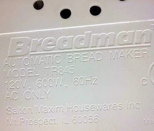 Feet for Breadman Bread Maker Machine Model TR845 only