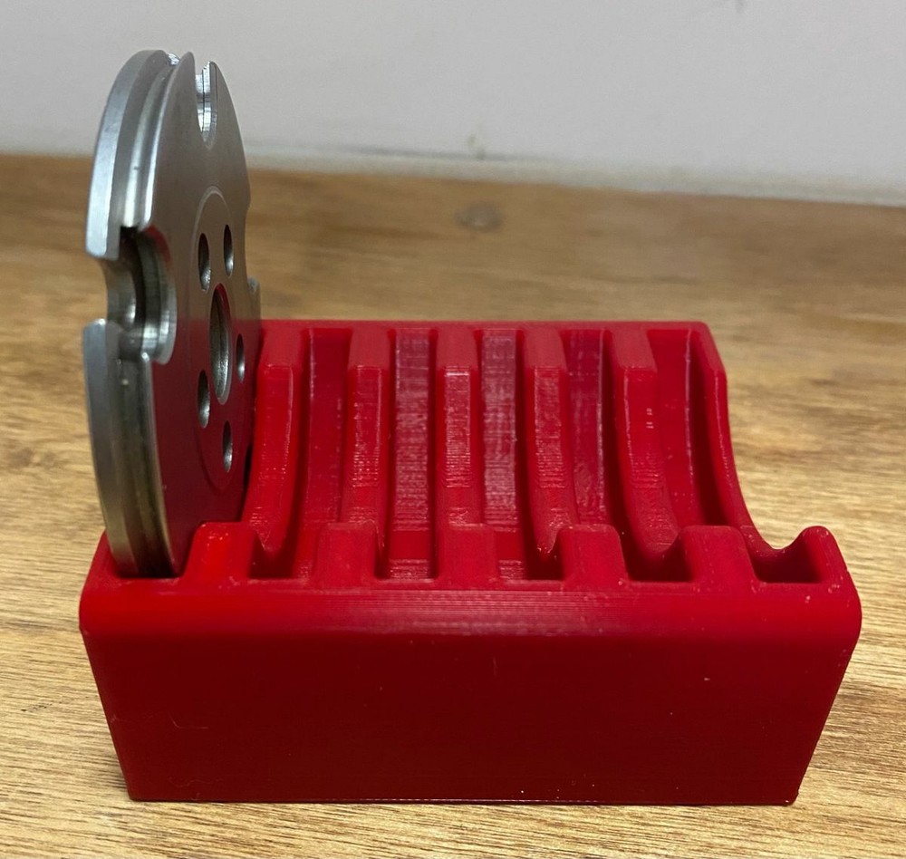 Shell Plate Holder for Lee Load-Master Reloading Benchtop Rack Holds 6