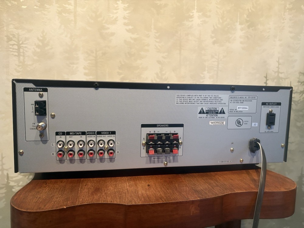 Sony STR-DE185 Stereo Receiver/Remote - Tested & Works - bundle