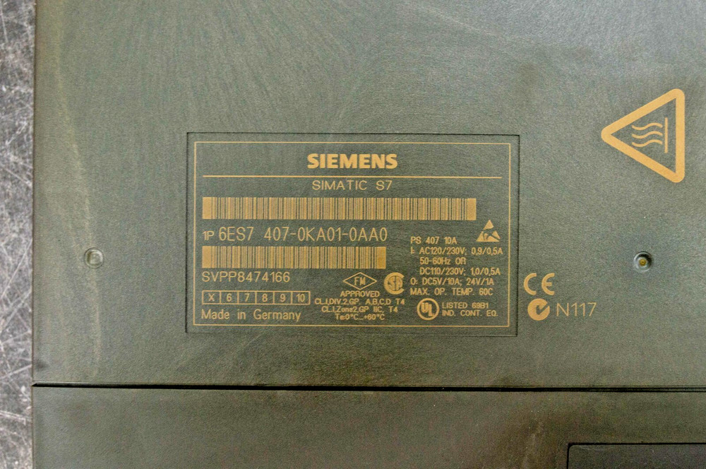 Siemens Simatic S7 1P 6ES7 407-0KA01-0AA0 Module