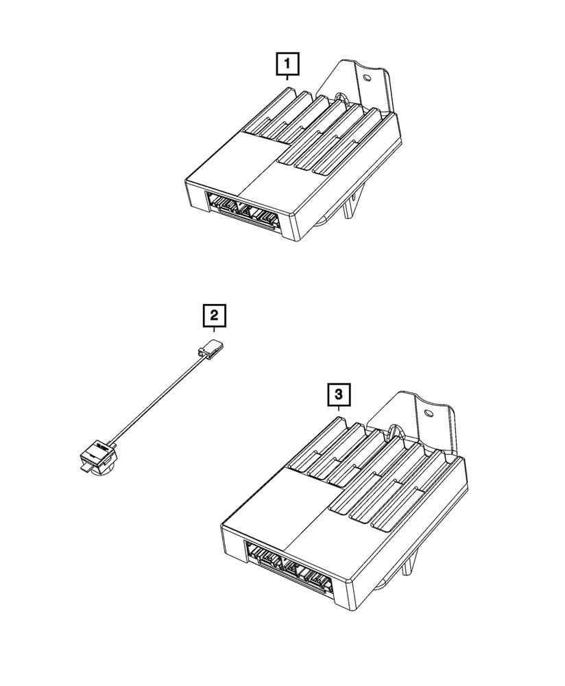 Genuine Mopar Amplifier 68547715AC