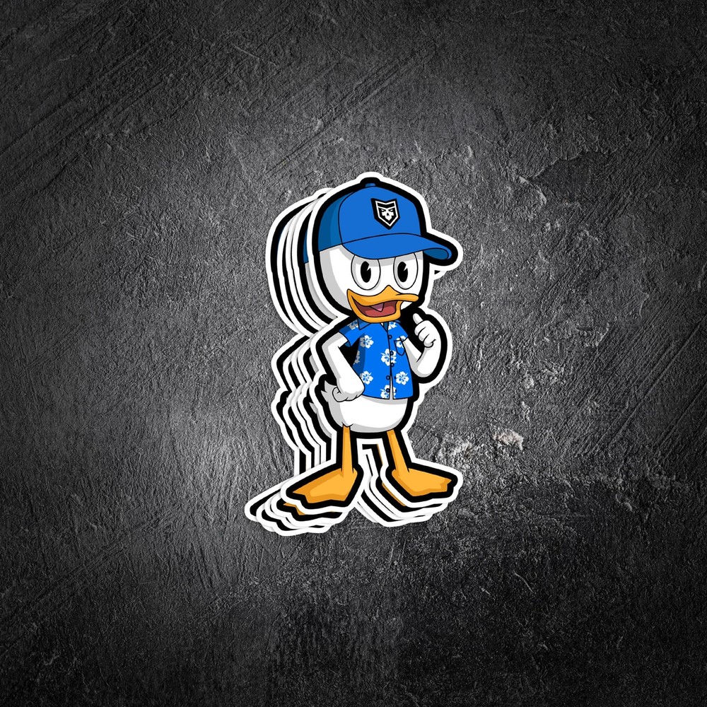 Dewey Duck Vinyl Decal