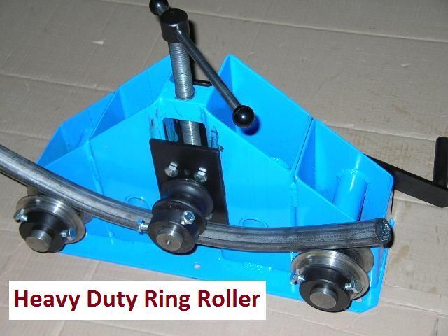 Heavy Duty Roller Bender / RING ROLLER - Flat Bar, Tube, Pipe, Box - RR-MAX+