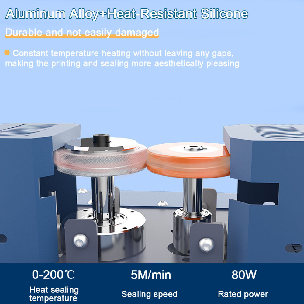 Automatic Continuous Band Sealer Machine with Digital Temperature Control