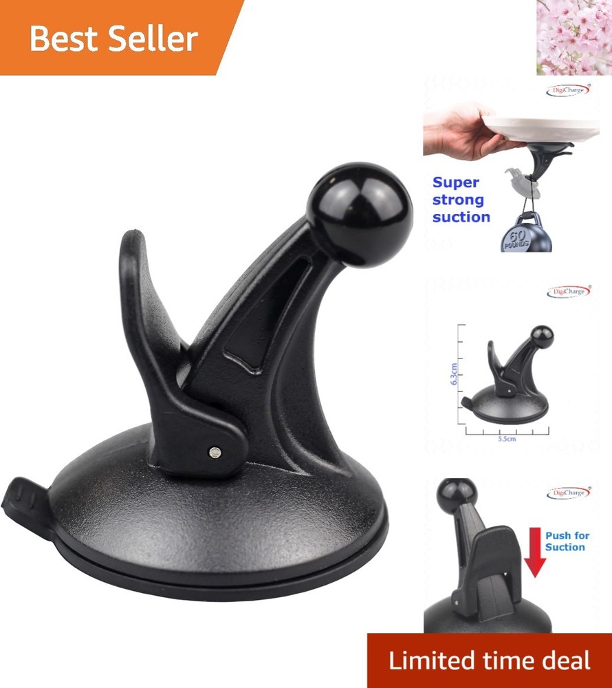 Innovative Adjustable GPS Windshield Holder for Garmin Drive & Camper Models