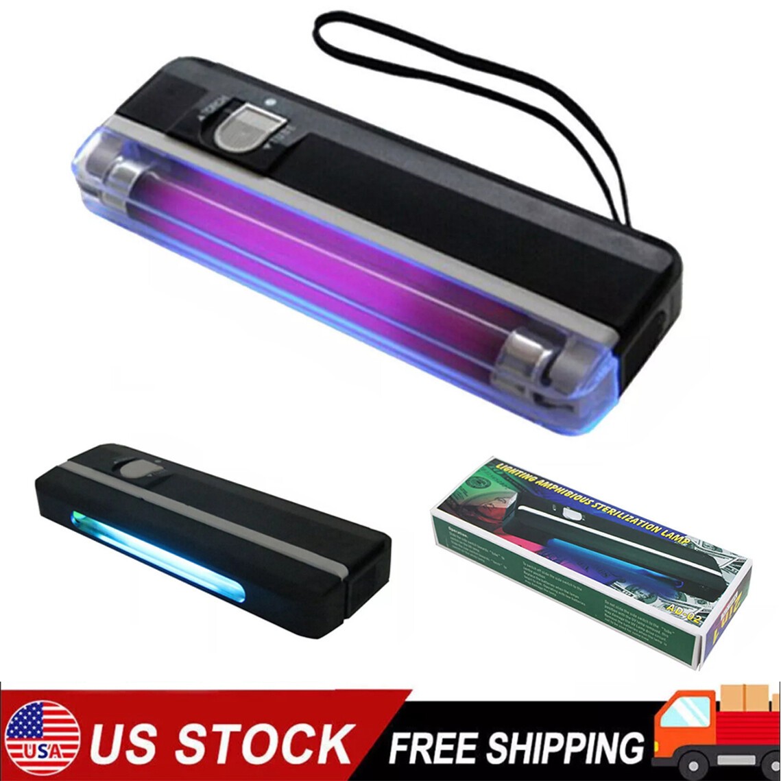 Ultraviolet 254nm UV Lamp Shortwave Fluorescent Minerals Phosphor Glow UV Ligh78