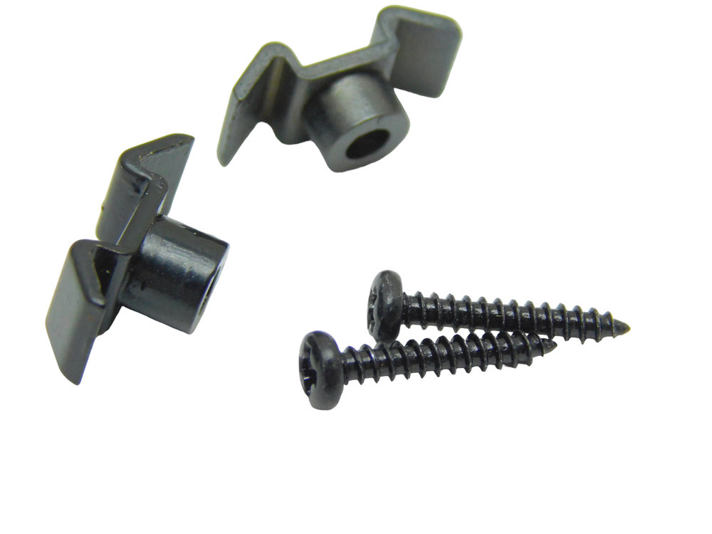 Butterfly Black String Tree Retainers 2pcs.