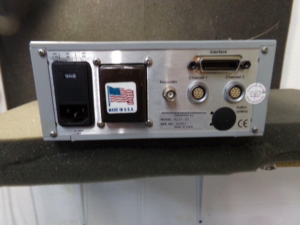 BOONTON 9231 RF VOLTMETER Model: 9231-01 "No Probes"