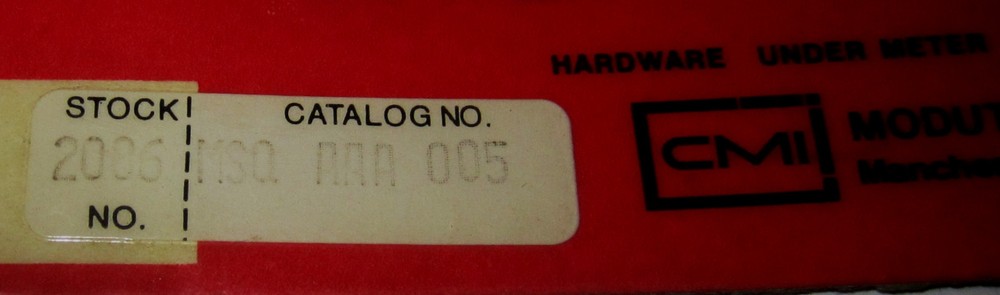 Modutec MSQ-AAA-005 MSQAAA005 MSQ AAA 005 Panel Amp Meter New Surplus / H10